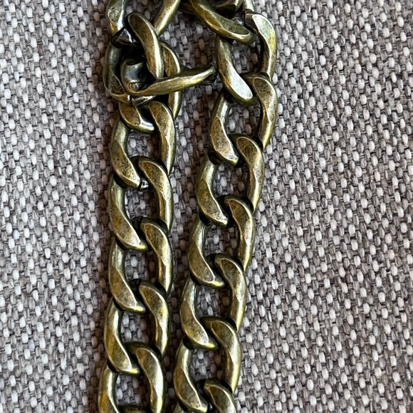 New 47” Purse/Wallet Chain or Replacement in Classic Gold Metal - Picture 7 of 13